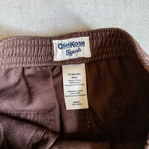 | 2 for $10 | Brown twill OshKosh pants - Picture 3 of 3